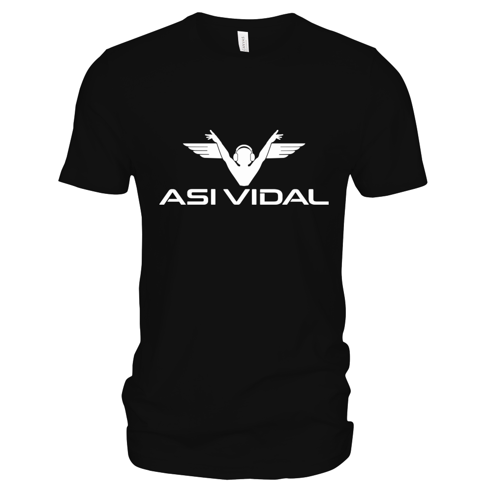 Black Asi Vidal T-shirt, front